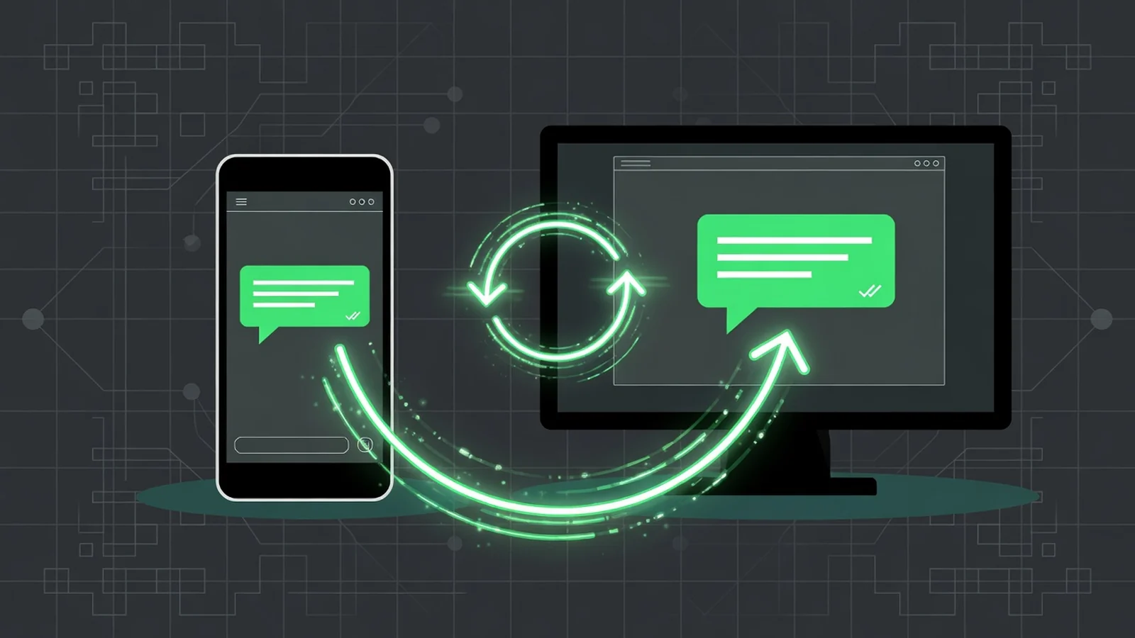 App y API de WhatsApp en el mismo número: qué queda sincronizado