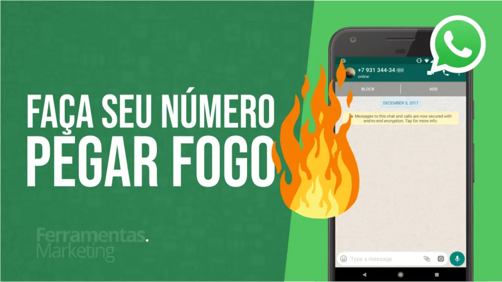 Como aquecer número de WhatsApp