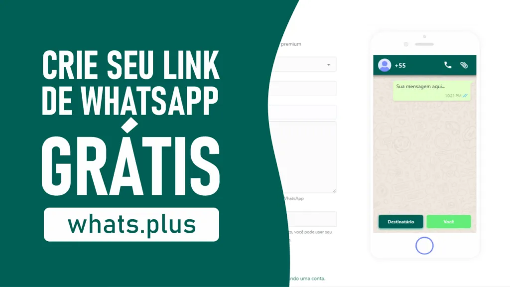 Como criar um link de Whatsapp exclusivo e grátis com o whats.plus