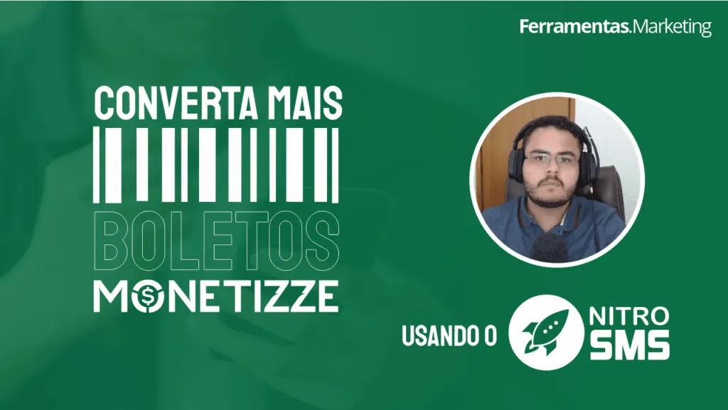 Como enviar boleto por SMS na Monetizze usando apenas seu celular