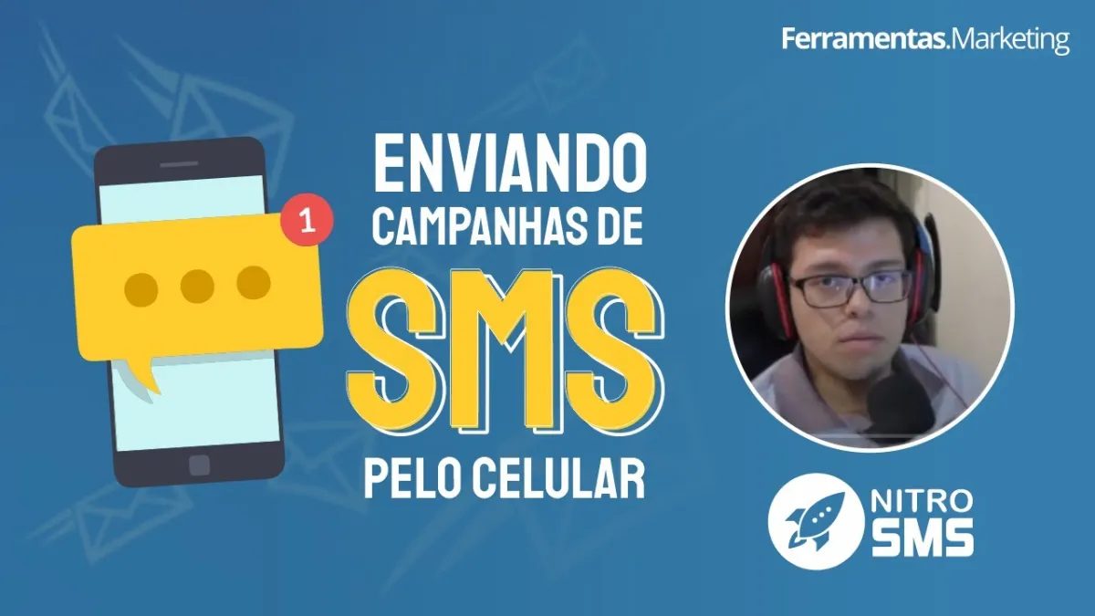 Como enviar SMS para vários números usando seu celular com o NitroSMS