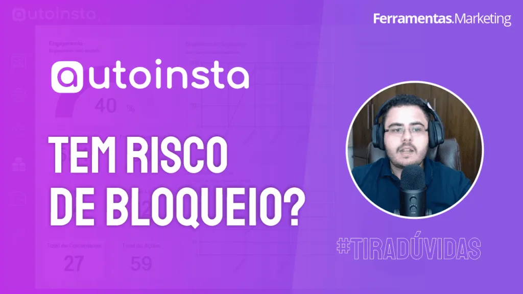 Usar o Autoinsta da bloqueio na conta do Instagram?
